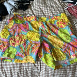 Chubbies Colorful Pineapple Print Men’s swim trunks